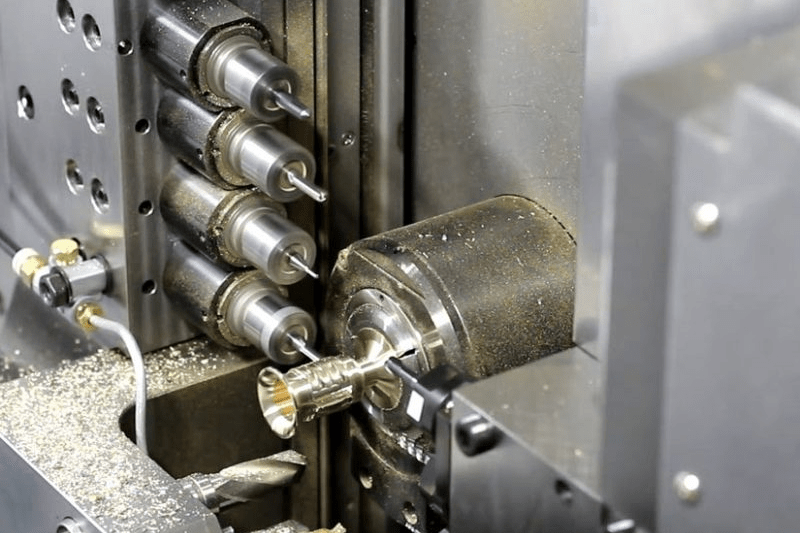 Tornitore Senior su fantine mobili CNC image