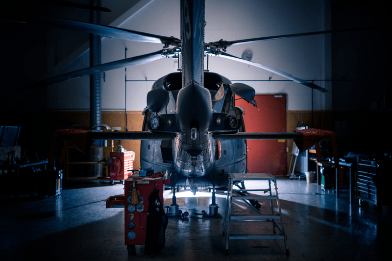 Chef för flygtekniker -Patria Helicopters image