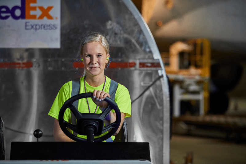 Trukinkuljettajia, FedEx image