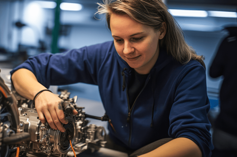 Mekaniikka-asentaja (sähkömoottoreiden kokoonpano) image