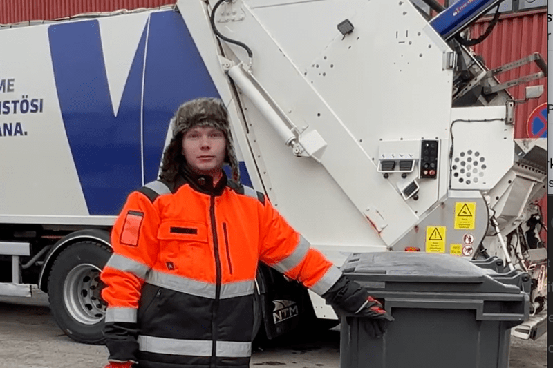 Jäteautonkuljettaja vakituiseen työsuhteeseen, Pori image