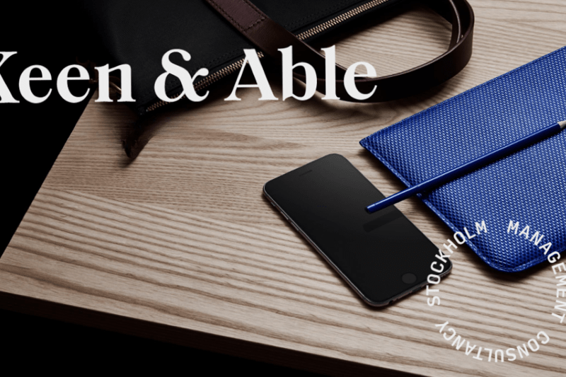 Managementkonsult till Keen & Able image