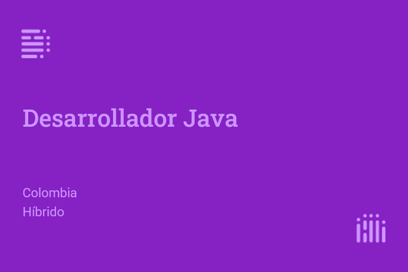 Desarrollador Java image