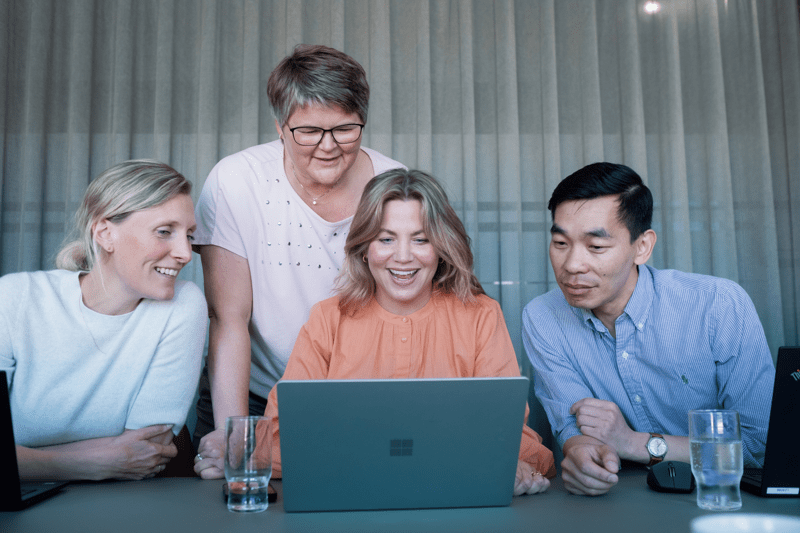 Leder regnskap image