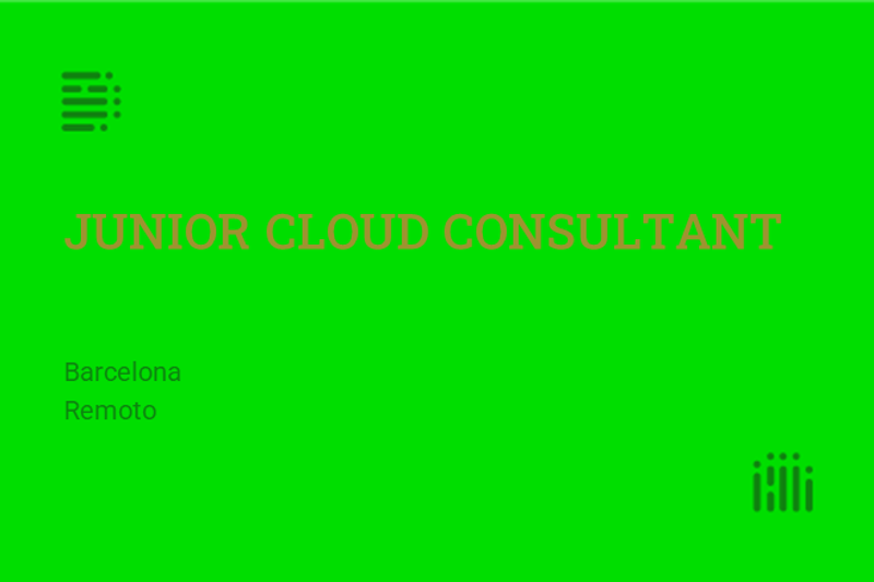 Junior Cloud Consultant image