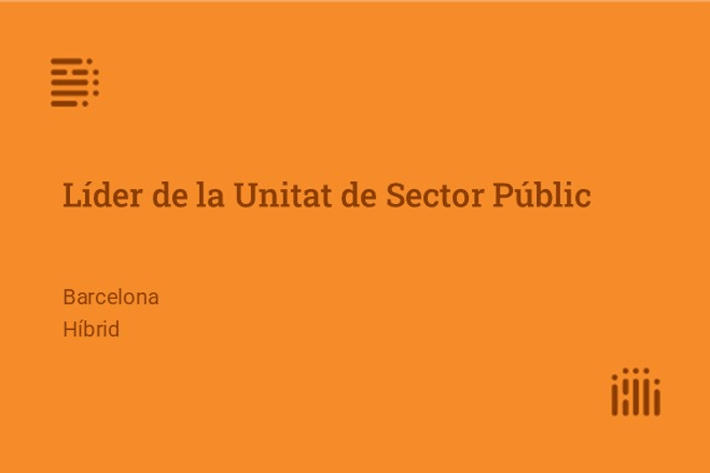 Responsable de desenvolupament de negoci – Sector públic image