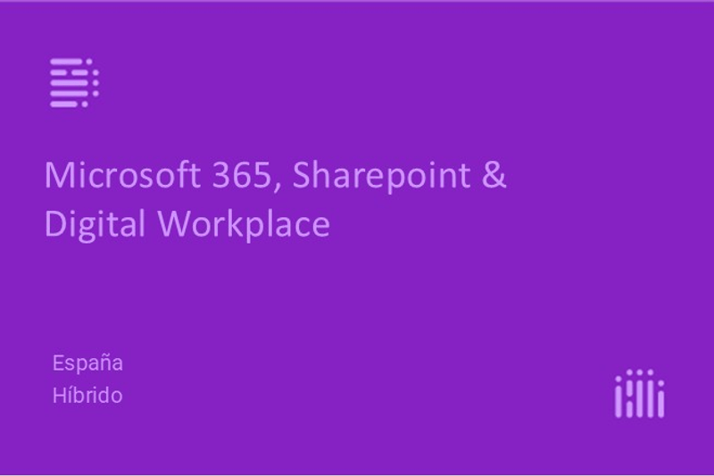 Microsoft 365, SharePoint & Digital Workplace image