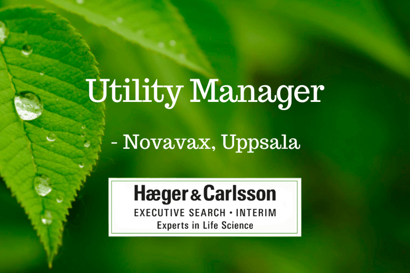 Utility Manager - Novavax AB, Uppsala image