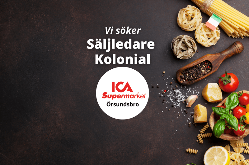 ICA Supermarket Örsundsbro söker Säljledare Kolonial! image