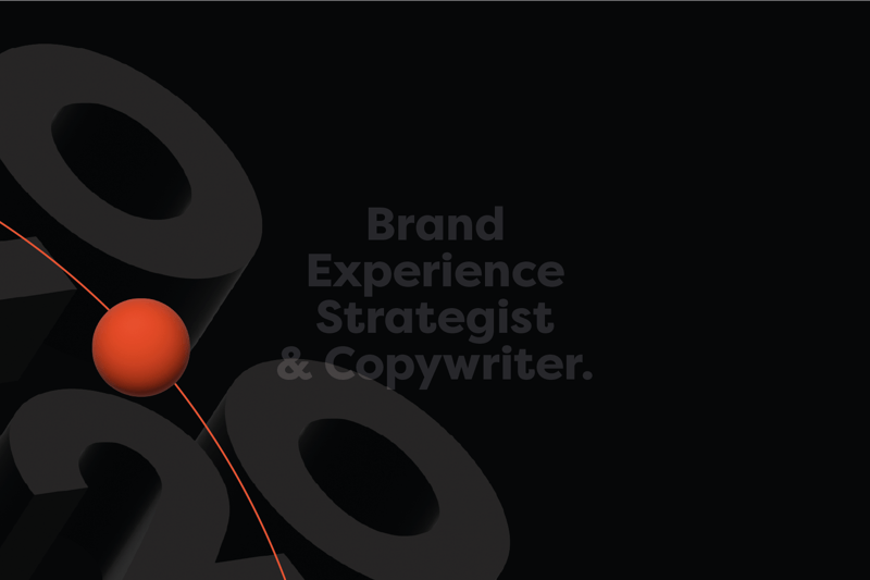 Brand Experience Strategist & Copywriter image