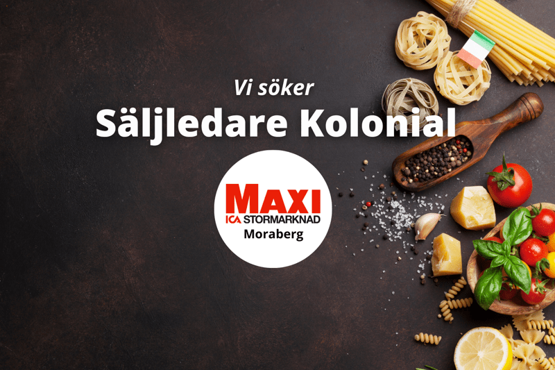 Säljledare Kolonial till Maxi ICA Stormarknad Moraberg image
