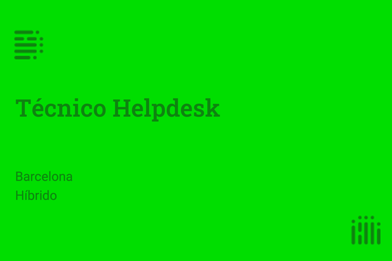 Técnico Helpdesk image