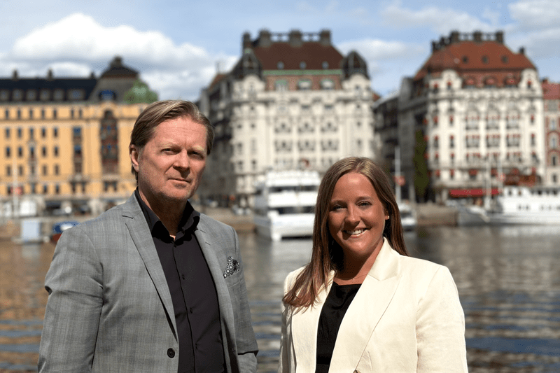 Patrick Costow och Sofie Glenne