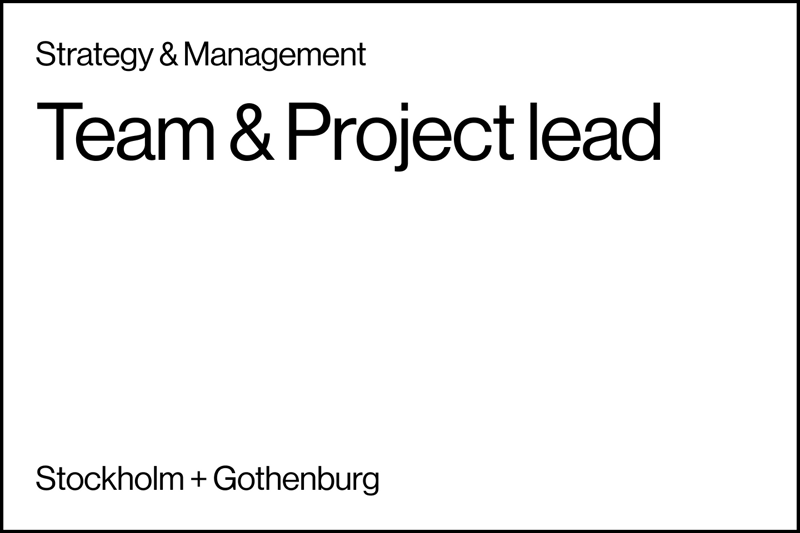 Team & Project Lead image