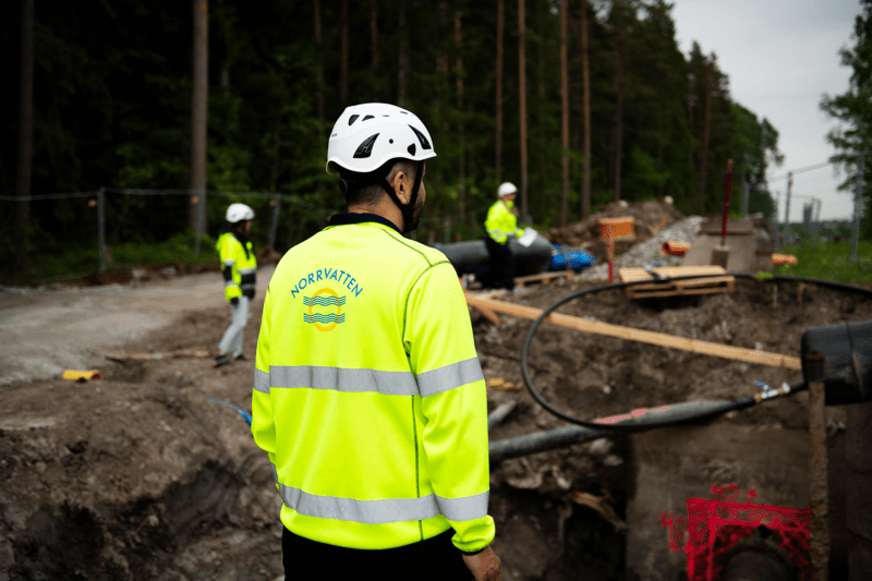 Projektör till stort investeringsprojekt ​ image