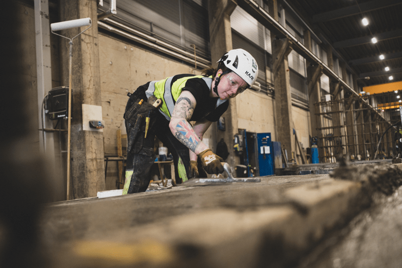 Betongarbetare image