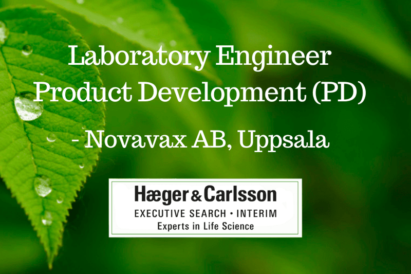 Laboratory Engineer Product Development (PD) - Novavax AB, Uppsala image