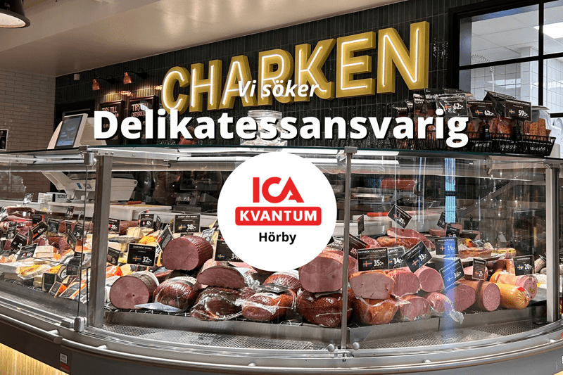 ICA Kvantum Hörby söker Delikatessansvarig! image