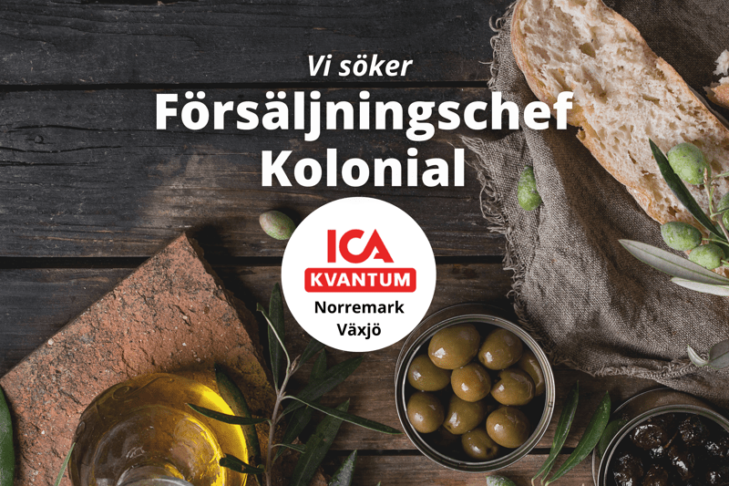 Försäljningschef Kolonial till   -   ICA Kvantum Norremark, Växjö image