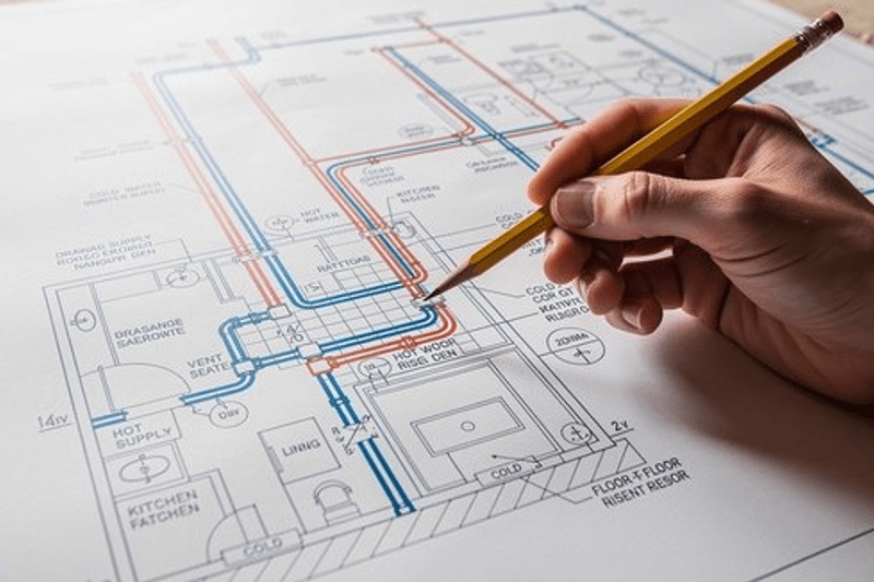 Estimateur en plomberie, chauffage et tuyauterie industrielle image