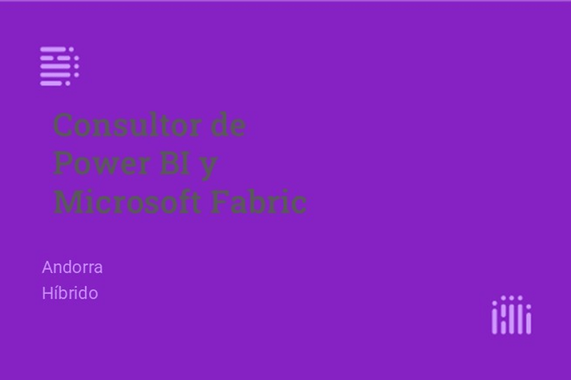 Consultor de Power BI y Microsoft Fabric image