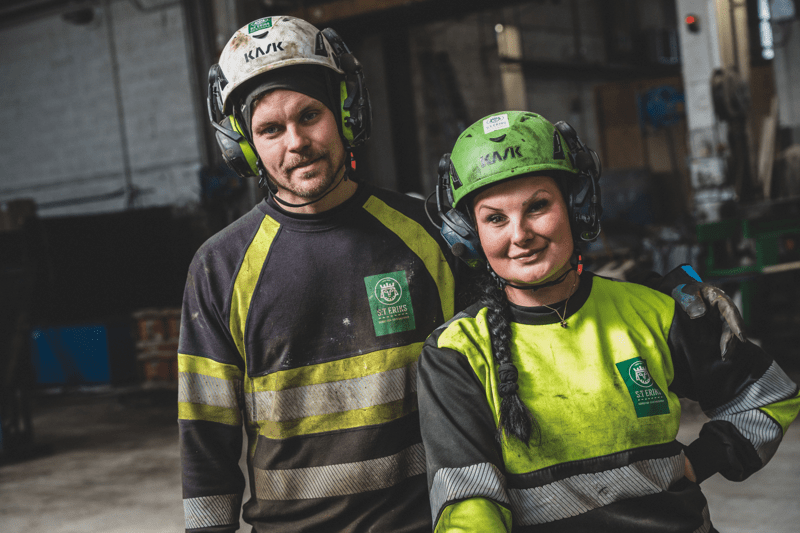 Betongarbetare i Hjällbo, Göteborg image