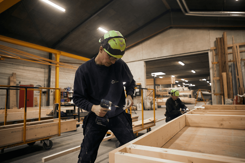 Tekniske tegnere til træelementer image