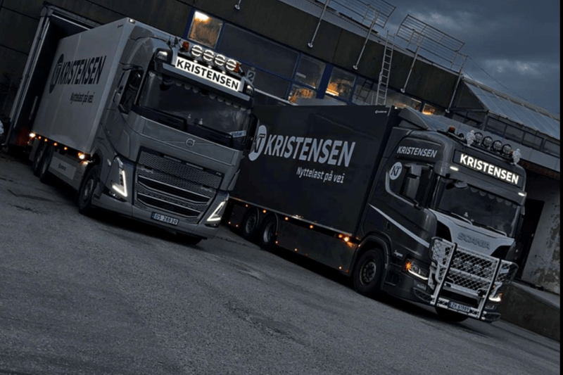 Kristensen: Do you dream of driving a truck but can’t be away from home? We are now hiring a Class CE Distribution Driver in Namsos. image