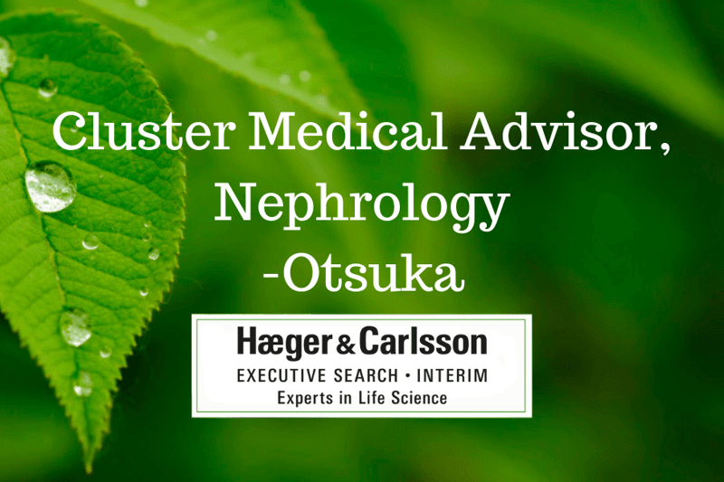 Cluster Medical Advisor, Nephrology - Otsuka, Nordics and Benelux image