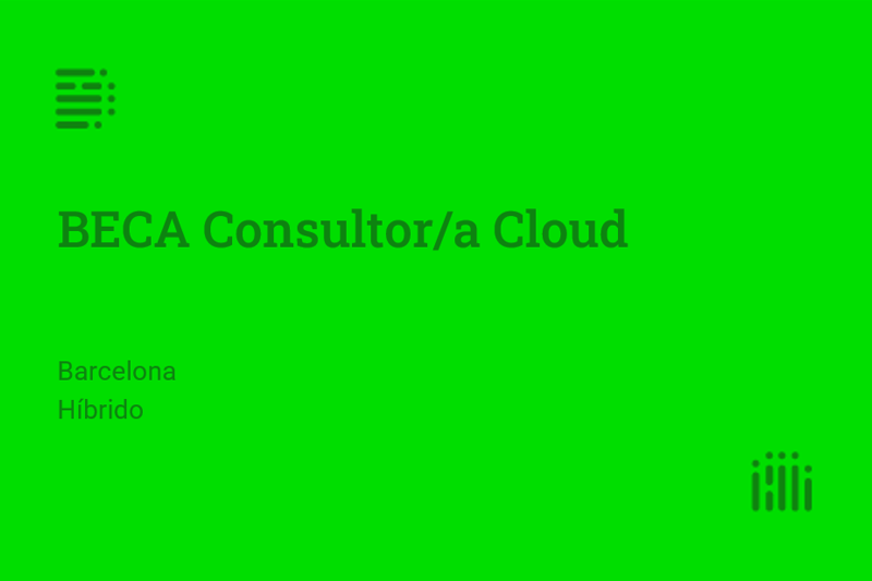 BECA Consultor/a Cloud IT image