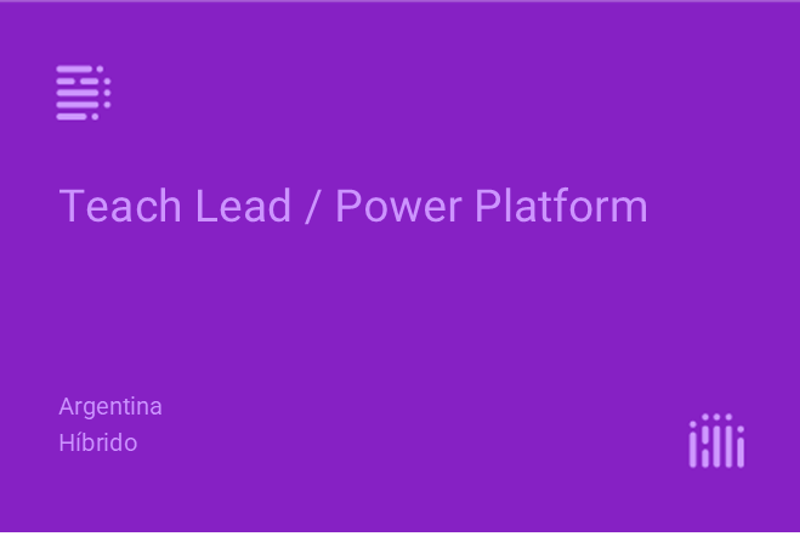 Tech Lead / Power Platform image