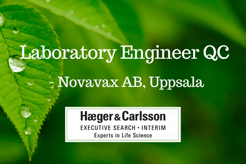 Laboratory Engineer QC - Novavax AB, Uppsala image