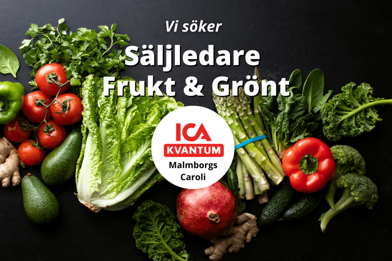 ICA Kvantum Malmborgs Caroli söker Säljledare Frukt & Grönt! image