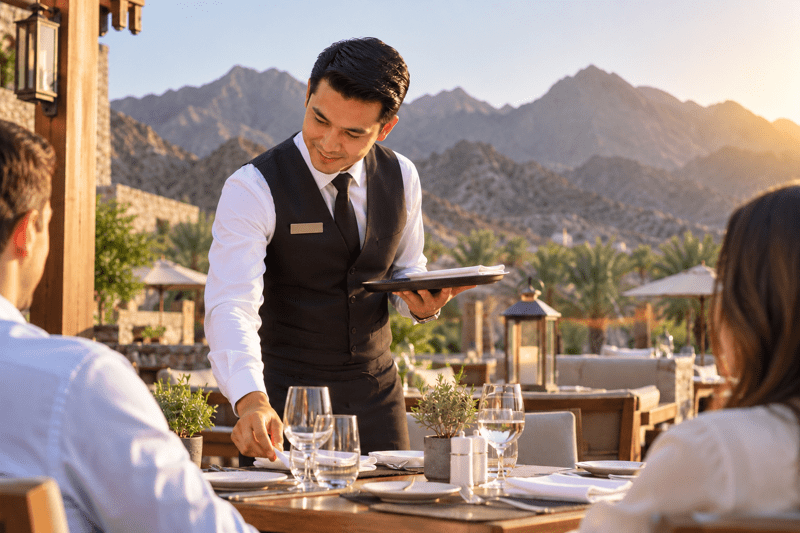 Head Waiter | JA Hatta Fort Hotel image