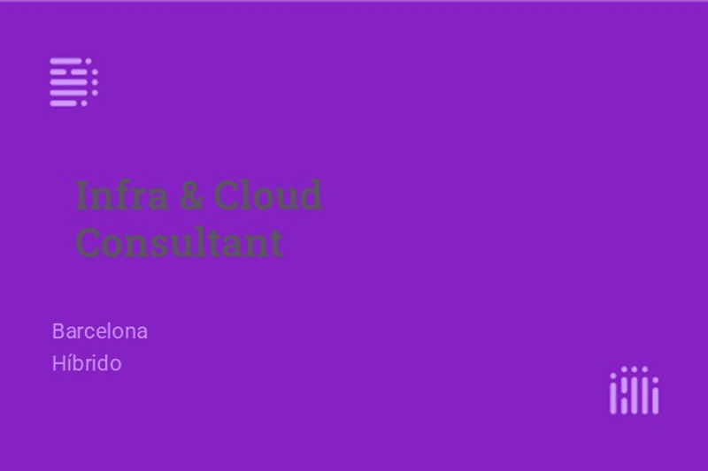 Infra & Cloud Consultant image