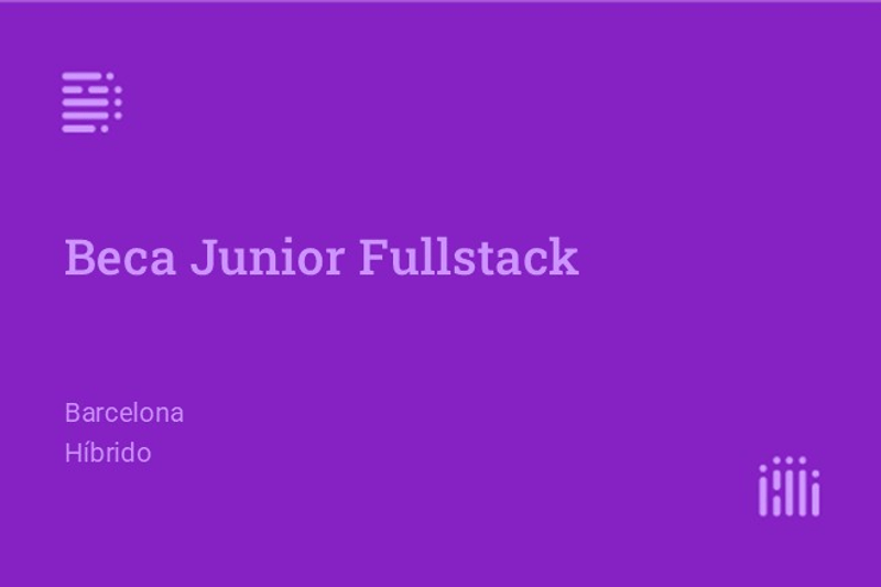 Beca Junior Fullstack image