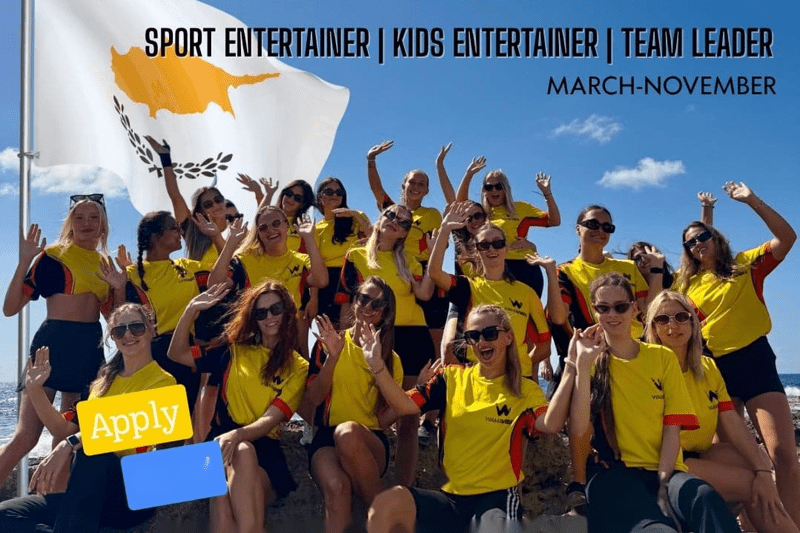 Kinderanimation & Hotel Entertainment auf Zypern mit Unterkunft image