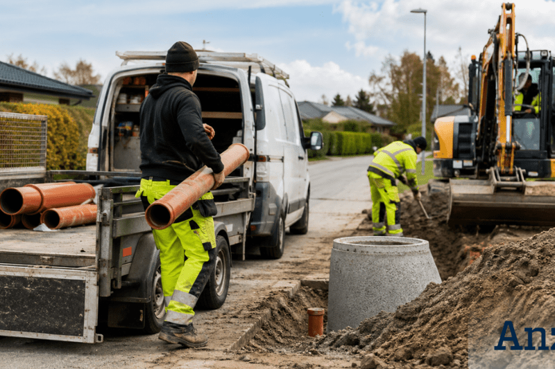 Kloak- og anlægsmedarbejder med BE-kørekort image