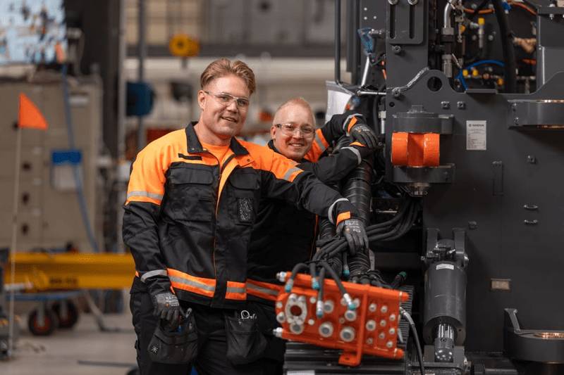 Koneenasentaja - Sandvik image