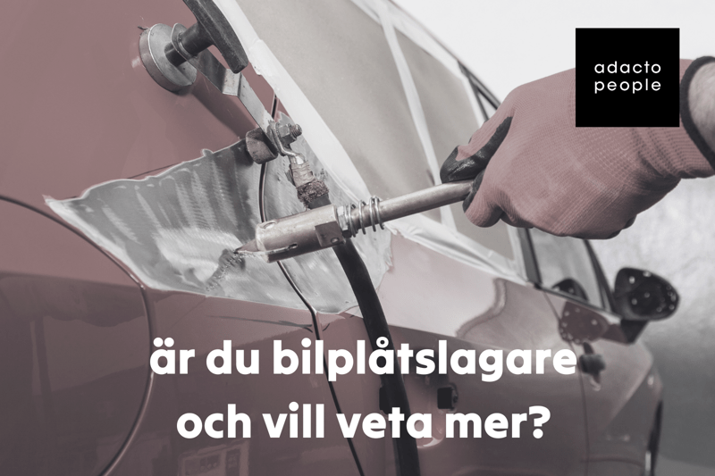 Är du erfaren bilplåtslagare i Uddevalla? Se hit! image