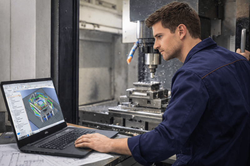 Fresatore cnc / Programmatore CAD CAM image