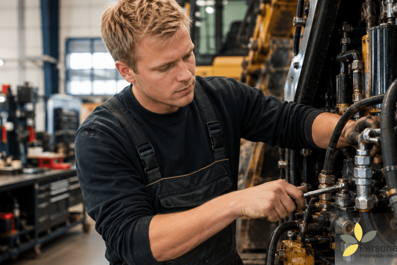 Erfaren mekaniker til entreprenør - og landbrugsmaskiner image