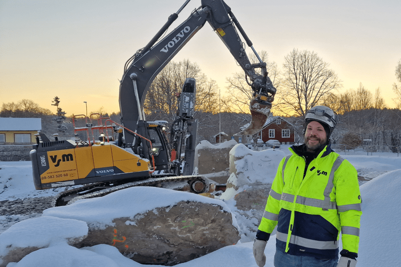 Grävmaskinist till VSM Stockholm image