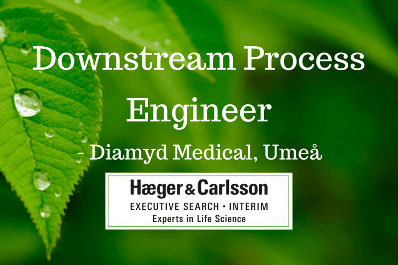 Downstream Process Engineer  -  Diamyd Medical, Umeå image