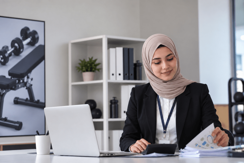 Admin Assistant in the fitness and wellness equipment sector image