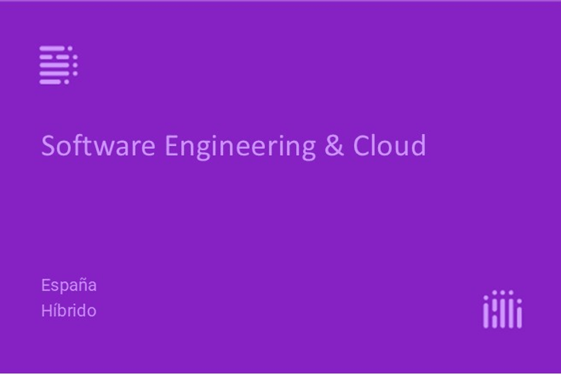 Software Engineering & Cloud image