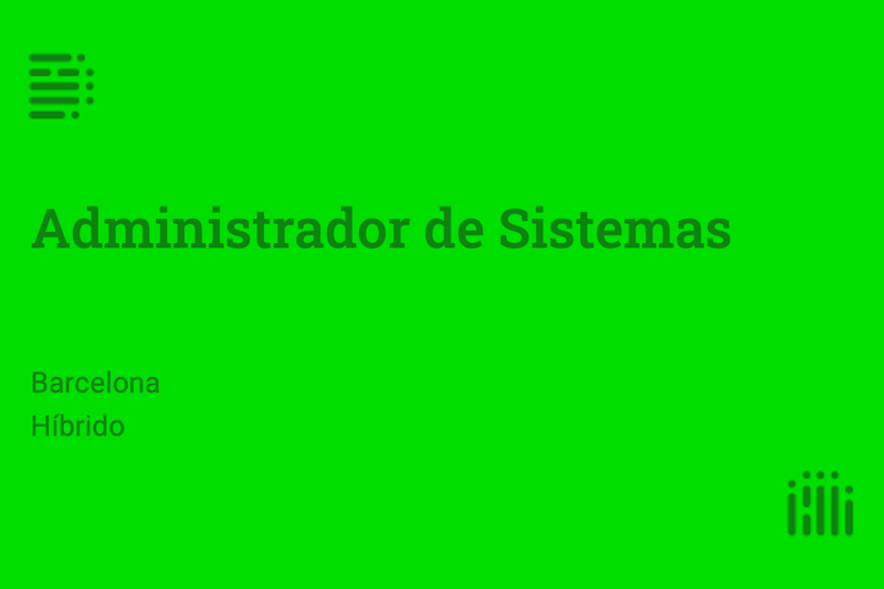 Administrador de sistemas image