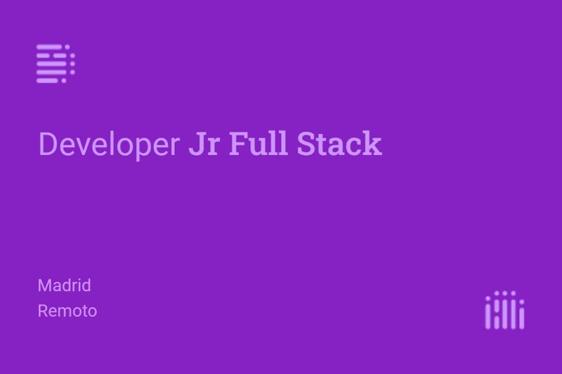 Developer Jr Full Stack image