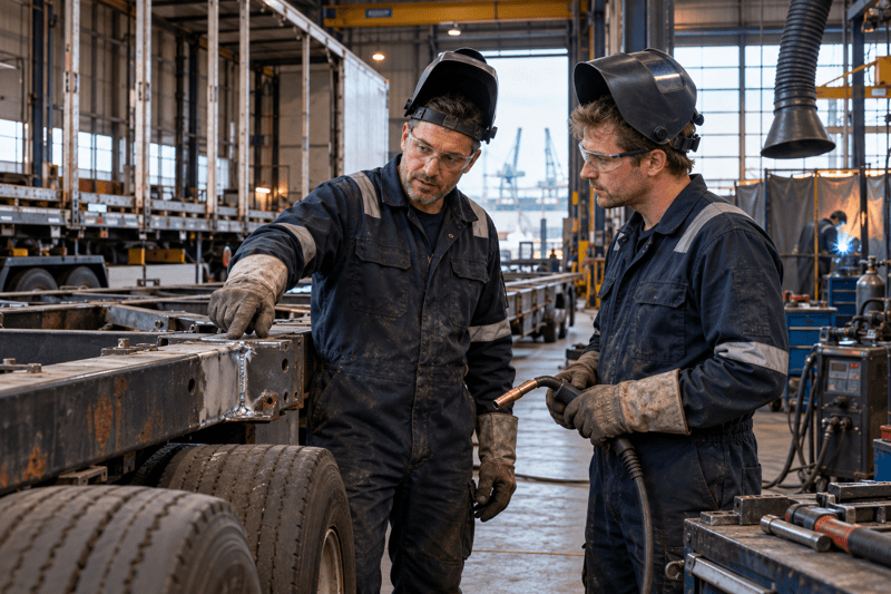 Meewerkend Voorman Metaal Trailerreparatie image