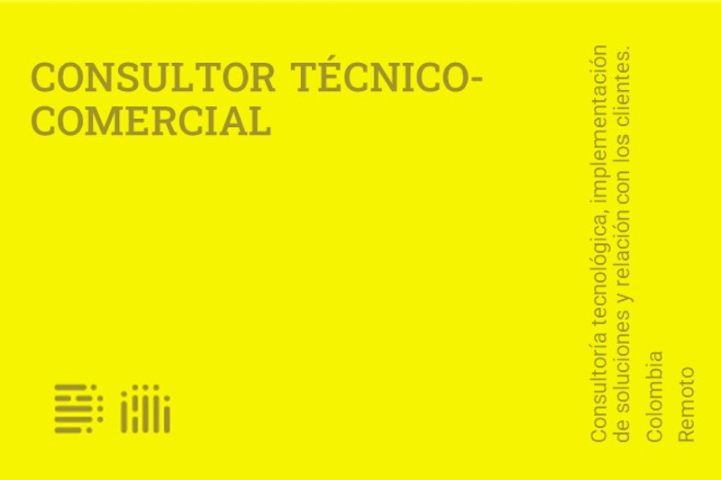 Consultor técnico-comercial image